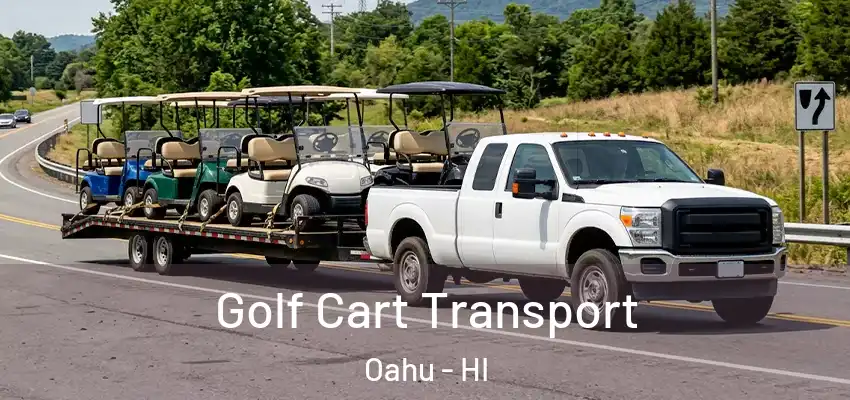 Golf Cart Transport Oahu - HI